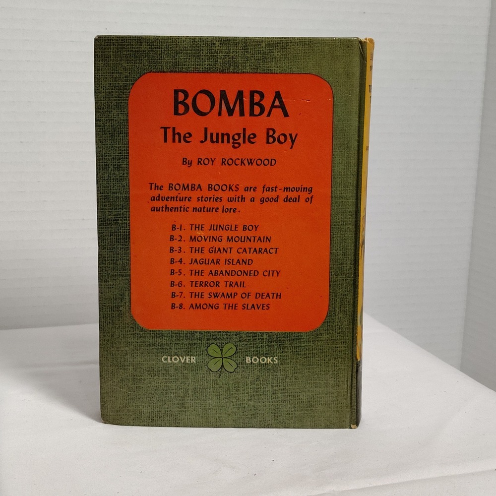 Bomba The Jungle Boy‎ Terror Trail Book Roy Rockwood Vintage Adventure - Picture 2 of 9